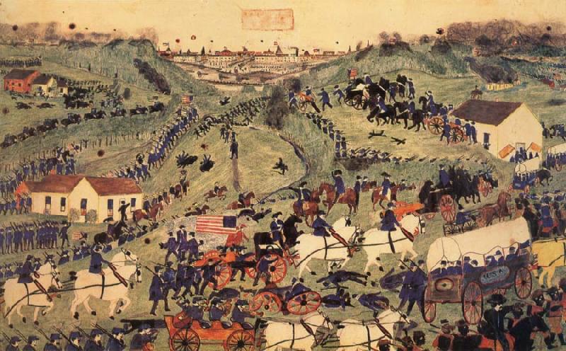 unknow artist Grant-s First Attack at Vicksburg